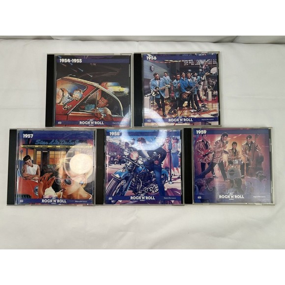 Other - Lot Of 5 THE Rock N' Roll Era Time Life‎ CD's  1954-1959 Vintage